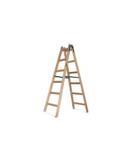 Drabina drewniana 182 cm 2x6 DRABEST - Wytrzymałość i styl Drabina drewniana 182 cm 2x6 DRABEST - Wytrzymałość i styl