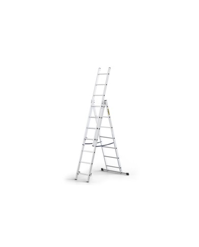 Drabina aluminiowa 3x7 - wielofunkcyjna, lekka i wytrzymała Drabina aluminiowa 3x7 - wielofunkcyjna, lekka i wytrzymała