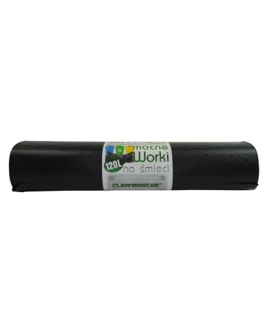 CleanMaster Worki na śmieci 120l - Wytrzymałość i Jakość CleanMaster Worki na śmieci 120l - Wytrzymałość i Jakość