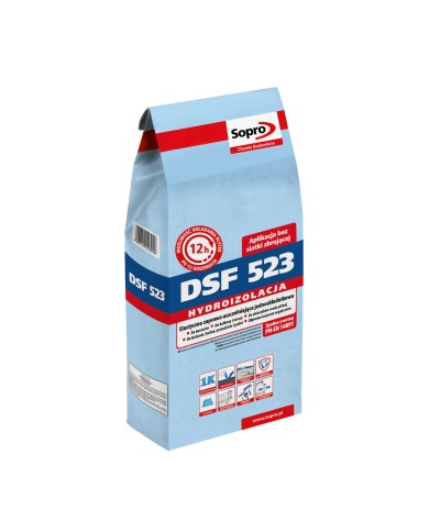 Elastyczna zaprawa uszczelniająca SOPRO DSF 523 - 4 kg