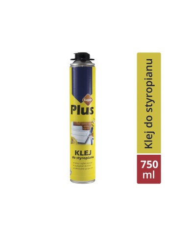 Klej do styro Super Plus 750ml - Wysoka jakość i wydajność Klej do styro Super Plus 750ml - Wysoka jakość i wydajność