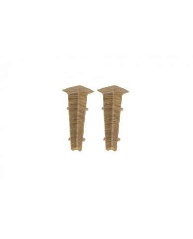 Narożnik wewnętrzny do listwy przypodłogowej 23,4x75 mm Narożnik wewnętrzny do listwy przypodłogowej 23,4x75 mm
