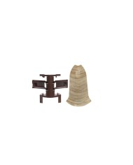 Narożnik zewnętrzny do listwy przypodłogowej 22x59mm - Wysoka jakość Narożnik zewnętrzny do listwy przypodłogowej 22x59mm - Wysoka jakość