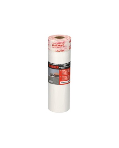 Masker tynkarski 30 dni z folią malarską - Idealna ochrona Masker tynkarski 30 dni z folią malarską - Idealna ochrona