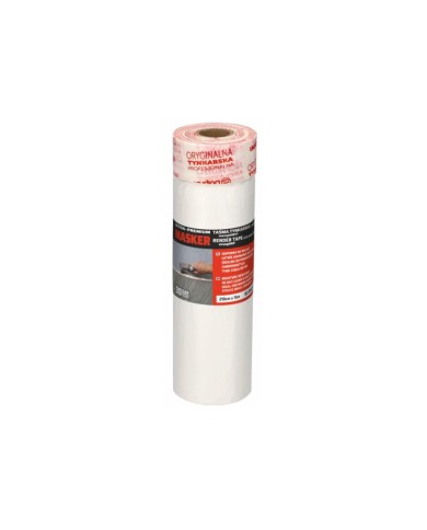 Masker tynkarski 30 dni z folią malarską - Idealna ochrona Masker tynkarski 30 dni z folią malarską - Idealna ochrona