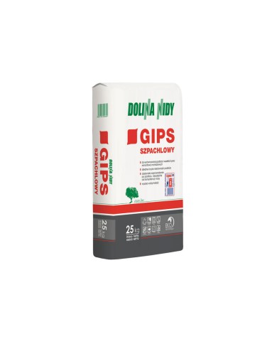 Gips szpachlowy NIDA 25kg - Wysoka jakość i łatwość aplikacji Gips szpachlowy NIDA 25kg - Wysoka jakość i łatwość aplikacji