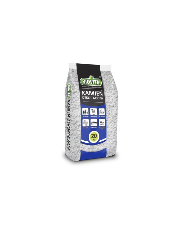 Grys extra white 8-16mm 20kg - Idealny do ogrodu i budowy Grys extra white 8-16mm 20kg - Idealny do ogrodu i budowy