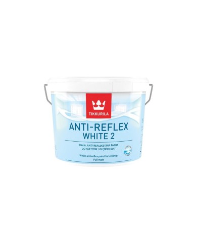 Tikkurila WHITE ANTIREFLEX 10L - Farba o wysokiej jakości Tikkurila WHITE ANTIREFLEX 10L - Farba o wysokiej jakości