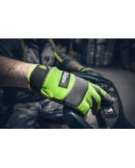 Rękawice Syntetyczne Hi-Vis Gripper 10 - Wysoka Jakość i Bezpieczeństwo Rękawice Syntetyczne Hi-Vis Gripper 10 - Wysoka Jakość i Bezpieczeństwo