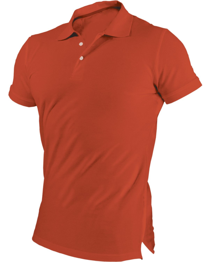 Koszulka Polo "Garu" Czerwona L - Styl i Komfort w Jednym Koszulka Polo "Garu" Czerwona L - Styl i Komfort w Jednym