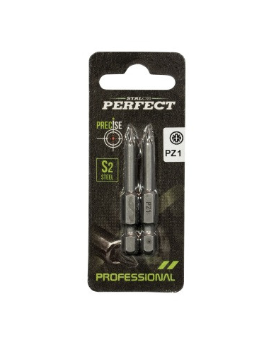 BLISTER - BIT 1/4 PZ 3x50mm PERFECT 2szt - Wysoka Jakość! BLISTER - BIT 1/4 PZ 3x50mm PERFECT 2szt - Wysoka Jakość!
