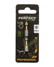 Blister Bit 1/4 PH 3x25mm Titanium - 2 sztuki w zestawie Blister Bit 1/4 PH 3x25mm Titanium - 2 sztuki w zestawie