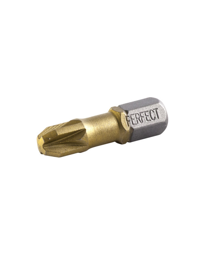 Blister Bit 1/4 PZ 2x25mm Titanium - 2 sztuki w zestawie Blister Bit 1/4 PZ 2x25mm Titanium - 2 sztuki w zestawie