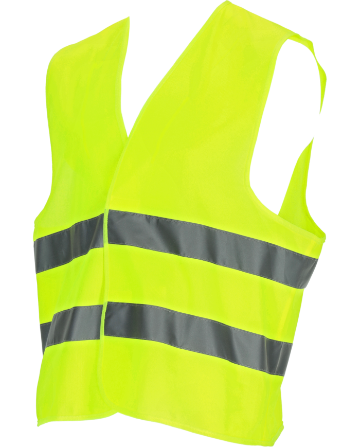 Kamizelka OdbLaskowa "Shine" Żółta M - Bezpieczeństwo i Styl