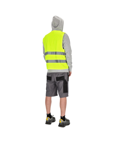 Kamizelka OdbLaskowa "Shine" Żółta M - Bezpieczeństwo i Styl