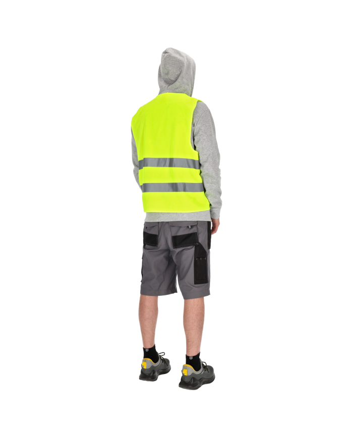 Kamizelka OdbLaskowa "Shine" Żółta M - Bezpieczeństwo i Styl