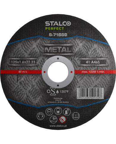 Stalco Tarcza do Cięcia Metalu - Wysoka Jakość i Wytrzymałość Stalco Tarcza do Cięcia Metalu - Wysoka Jakość i Wytrzymałość