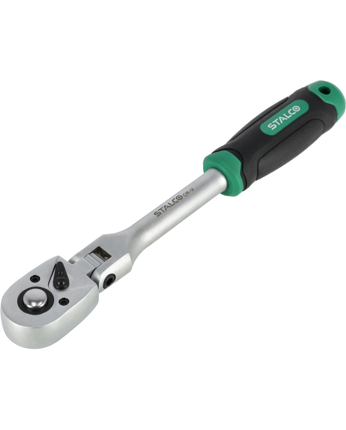 Grzechotka uchylna 1/2" 72 zęby 285mm - Wysoka jakość narzędzi Grzechotka uchylna 1/2" 72 zęby 285mm - Wysoka jakość narzędzi