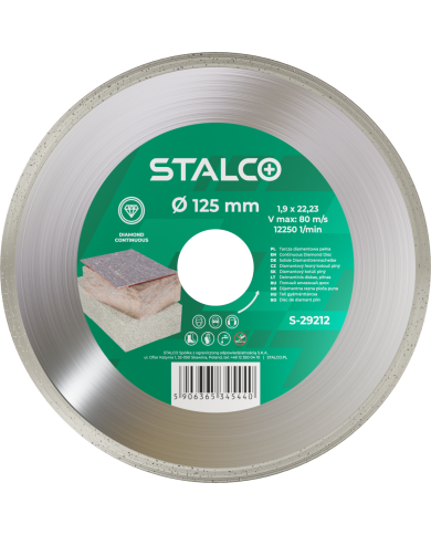 STALCO Tarcza 125mm do Glazury - Wysoka Jakość i Wytrzymałość