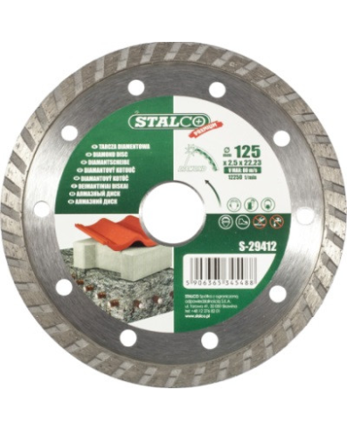 STALCO Tarcza 115mm Turbo - Wydajność i Precyzja Cięcia STALCO Tarcza 115mm Turbo - Wydajność i Precyzja Cięcia
