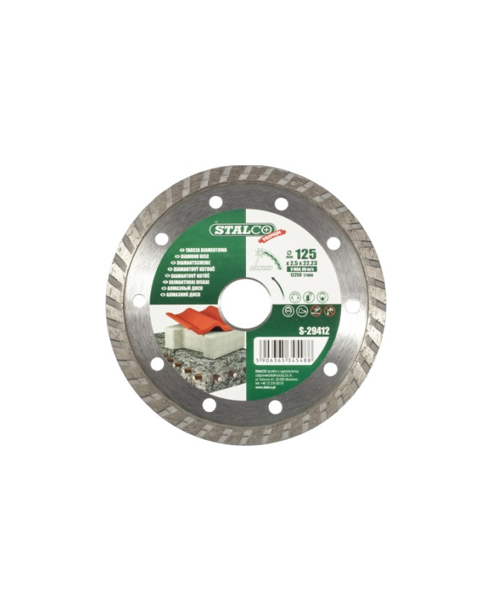 STALCO Tarcza 115mm Turbo - Wydajność i Precyzja Cięcia STALCO Tarcza 115mm Turbo - Wydajność i Precyzja Cięcia