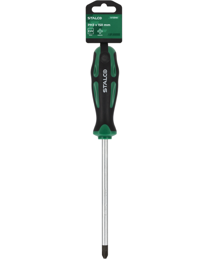 Wkrętak Phillips 3x150 mm CrV - Wysoka jakość i trwałość Wkrętak Phillips 3x150 mm CrV - Wysoka jakość i trwałość