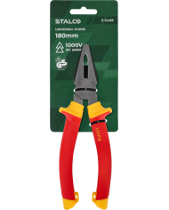 STALCO Szczypce uniwersalne 180mm 1000V - Wysoka jakość i bezpieczeństwo STALCO Szczypce uniwersalne 180mm 1000V - Wysoka jakość i bezpieczeństwo