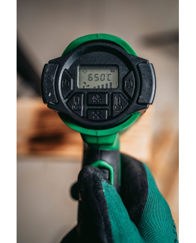 STALCO Opalarka LCD 2000W - Wydajność i Precyzja w Twoich Rękach