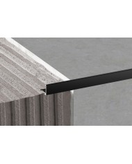 Profil narożny 8mm do glazury aluminium 2,5m Czarny Mat Profil narożny 8mm do glazury aluminium 2,5m Czarny Mat