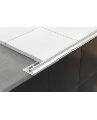 Profil schodowy krawędziowy owalny 10mm 2,5m stal nierdzewna Profil schodowy krawędziowy owalny 10mm 2,5m stal nierdzewna