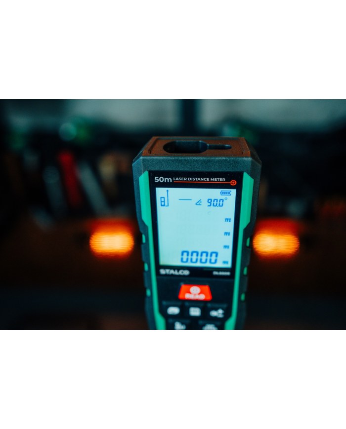 Dalmierz laserowy DLS50R 50m STALCO - Precyzyjne pomiary