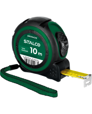 STALCO Miara zwijana 10m x 25mm - Precyzyjne pomiary w Twoich rękach STALCO Miara zwijana 10m x 25mm - Precyzyjne pomiary w Twoich rękach