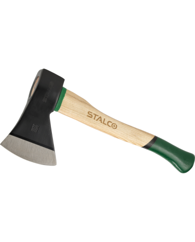 Siekiera 1000g z drewnianym trzonkiem STALCO - Wysoka jakość Siekiera 1000g z drewnianym trzonkiem STALCO - Wysoka jakość