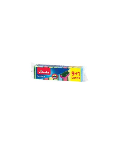Vileda Zmywak Rainbow 10 szt. - Efektywne czyszczenie każdego dnia Vileda Zmywak Rainbow 10 szt. - Efektywne czyszczenie każdego dnia