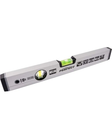 STALCO Poziomnica 60cm z magnesem - Precyzyjne pomiary budowlane STALCO Poziomnica 60cm z magnesem - Precyzyjne pomiary budowlane