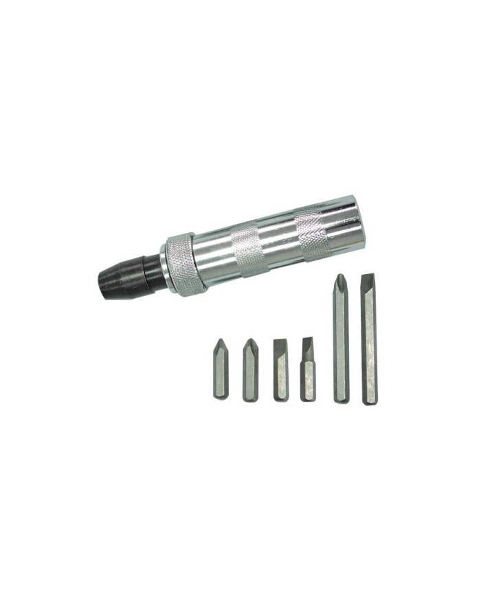 Wkrętak udarowy z 6 końcówkami PH i PŁ - Wysoka jakość! Wkrętak udarowy z 6 końcówkami PH i PŁ - Wysoka jakość!