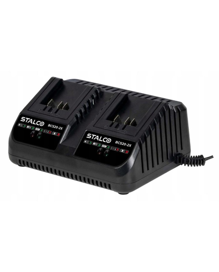 Ładowarka podwójna BCS20-2X4A Aku - Wydajność i niezawodność