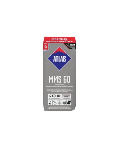 ATLAS MMS60 - Wylewka samopoziomująca 25kg - Najlepsza jakość ATLAS MMS60 - Wylewka samopoziomująca 25kg - Najlepsza jakość
