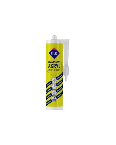 ATLAS Elastyczny Akryl 280ml - Wysoka Jakość i Trwałość ATLAS Elastyczny Akryl 280ml - Wysoka Jakość i Trwałość