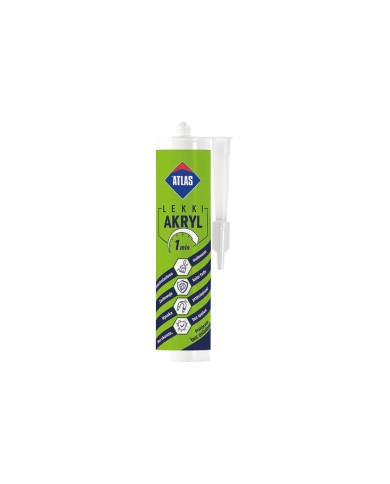 ATLAS Lekkie Akryle 1 min - 300 ml | Szybka i trwała aplikacja ATLAS Lekkie Akryle 1 min - 300 ml | Szybka i trwała aplikacja