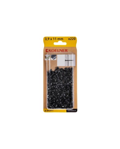Wkręty Samowiercące 3,9x11 mm - Opakowanie 220 sztuk Wkręty Samowiercące 3,9x11 mm - Opakowanie 220 sztuk