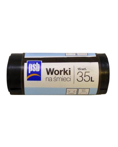 Worki na Śmieci 35l - Wysoka Jakość i Niskie Ceny w PSB Worki na Śmieci 35l - Wysoka Jakość i Niskie Ceny w PSB