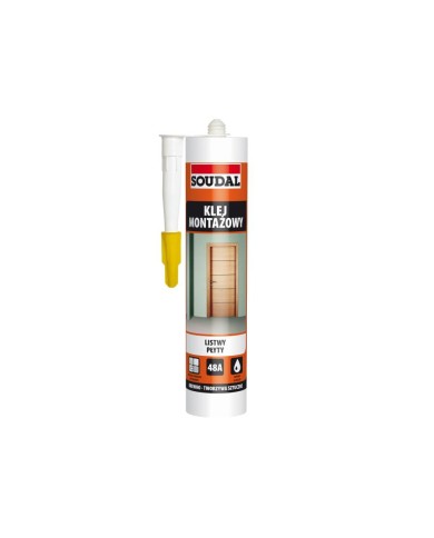 SOUDAL Klej montażowy 48A 280 mL - Wysoka jakość i trwałość SOUDAL Klej montażowy 48A 280 mL - Wysoka jakość i trwałość
