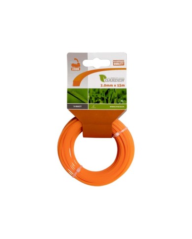 STALCO Żyłka Tnąca Kwadratowa 1,6 mm x 15 m - Wysoka Jakość STALCO Żyłka Tnąca Kwadratowa 1,6 mm x 15 m - Wysoka Jakość