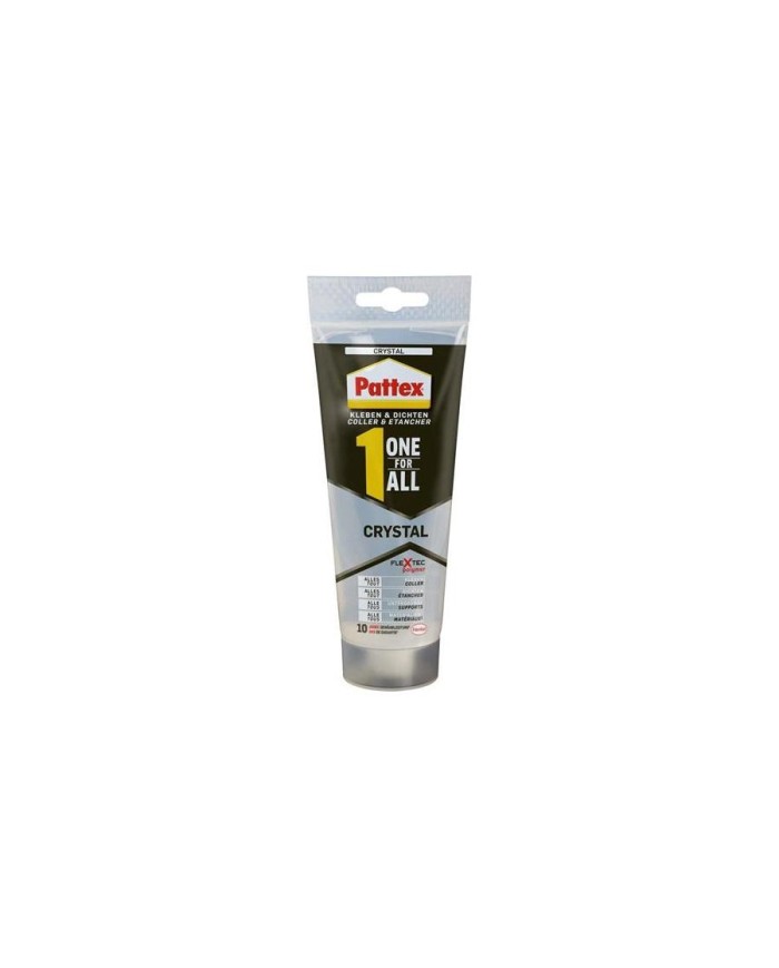 Klej PATTEX ONE4ALL CRYSTAL 80ml - Uniwersalny klej w tubce Klej PATTEX ONE4ALL CRYSTAL 80ml - Uniwersalny klej w tubce