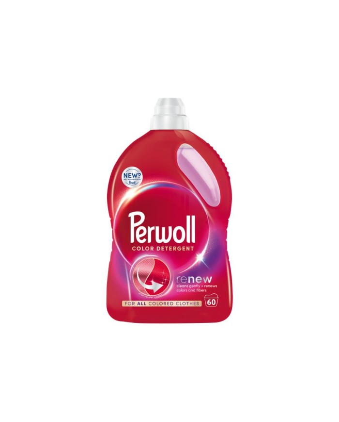 PERWOLL 3l RENEW COLOR - Płyn do prania dla intensywnych kolorów