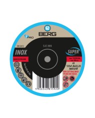 Ściernica do cięcia BERG Super Inox PRO 125x1.0x22 - Wysoka jakość