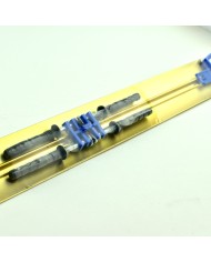 Listwa Borck 38 mm ALU złoto 03 - 1,8m | Elegancja i jakość