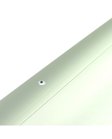 Listwa przypodłogowa aluminiowa 180cm srebrna - wysoka jakość Listwa przypodłogowa aluminiowa 180cm srebrna - wysoka jakość