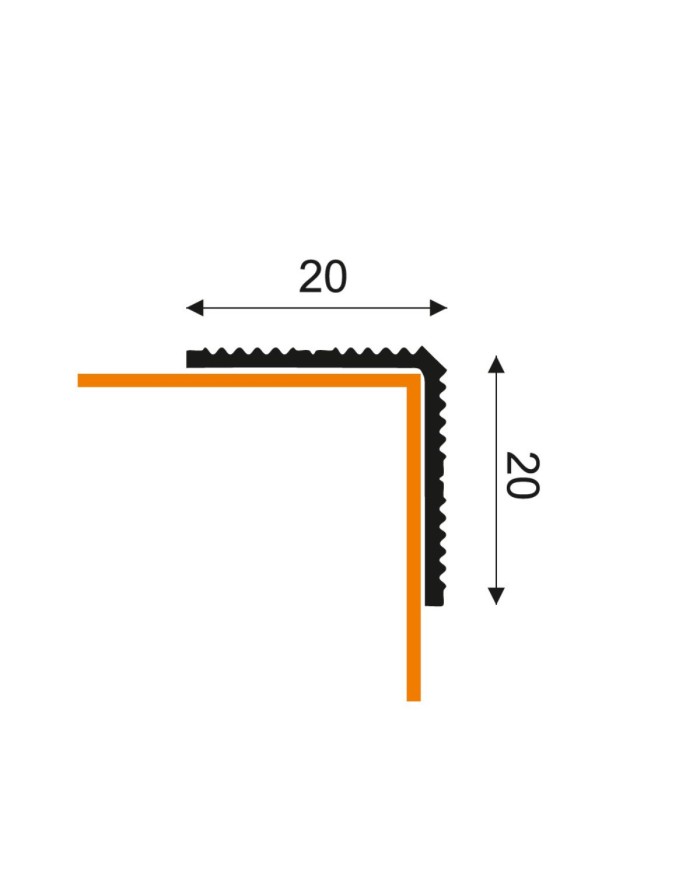 Listwa Schodowa Aluminiowa 26 - 90cm | Wytrzymałość i Styl Listwa Schodowa Aluminiowa 26 - 90cm | Wytrzymałość i Styl
